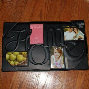 Burnes of Boston "Home" Metal 4 Picture Collage